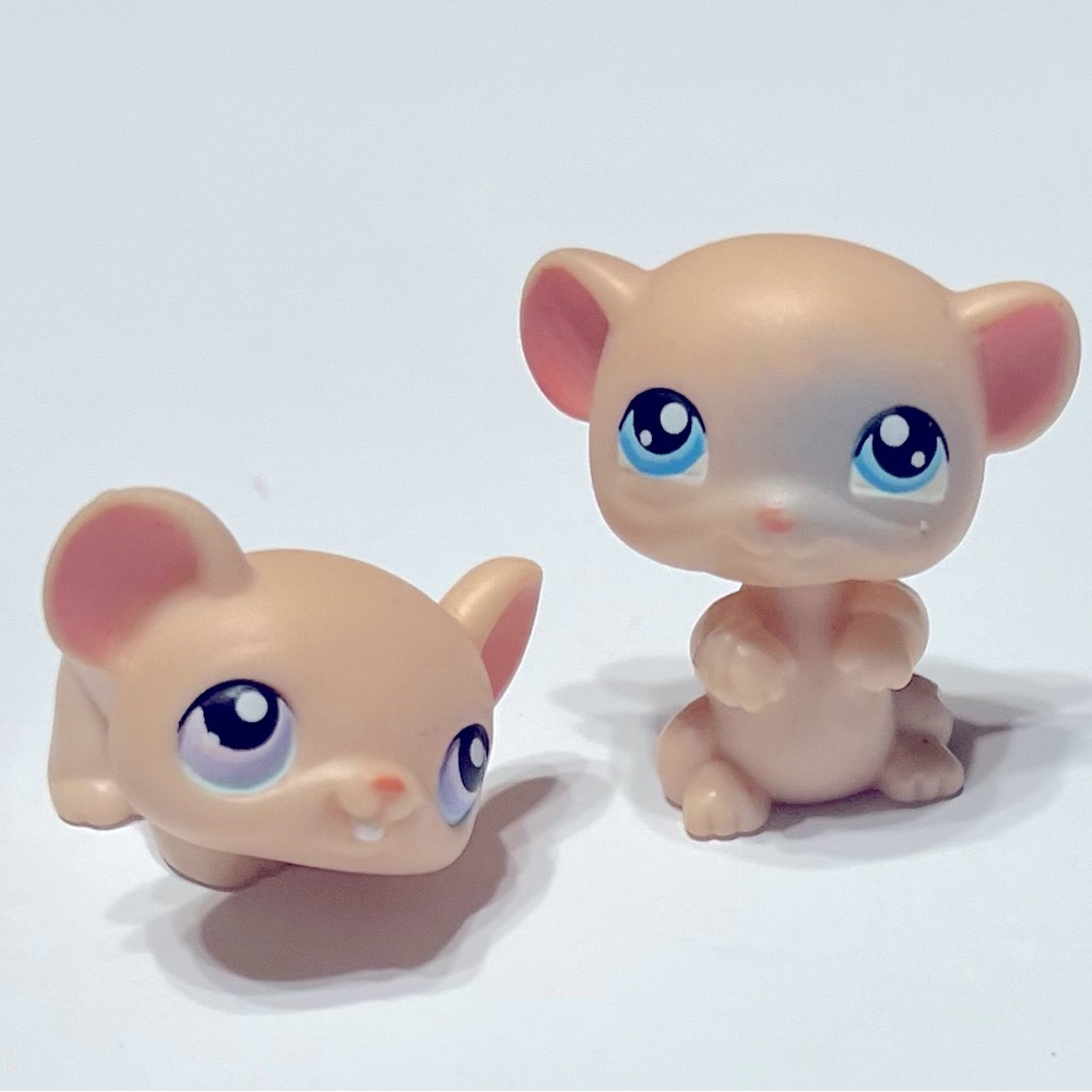 Littlest Pet Shop Mouse Lot of two